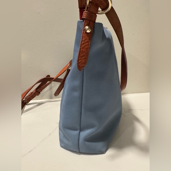 Dooney & Bourke Blue Nylon Crossbody Bag - Picture 10 of 16